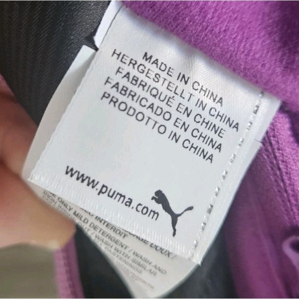NEW PUMA Horizon Black Sport Performance Zip Up Hoodie Jacket Waterproof Size XS - Picture 12 of 14